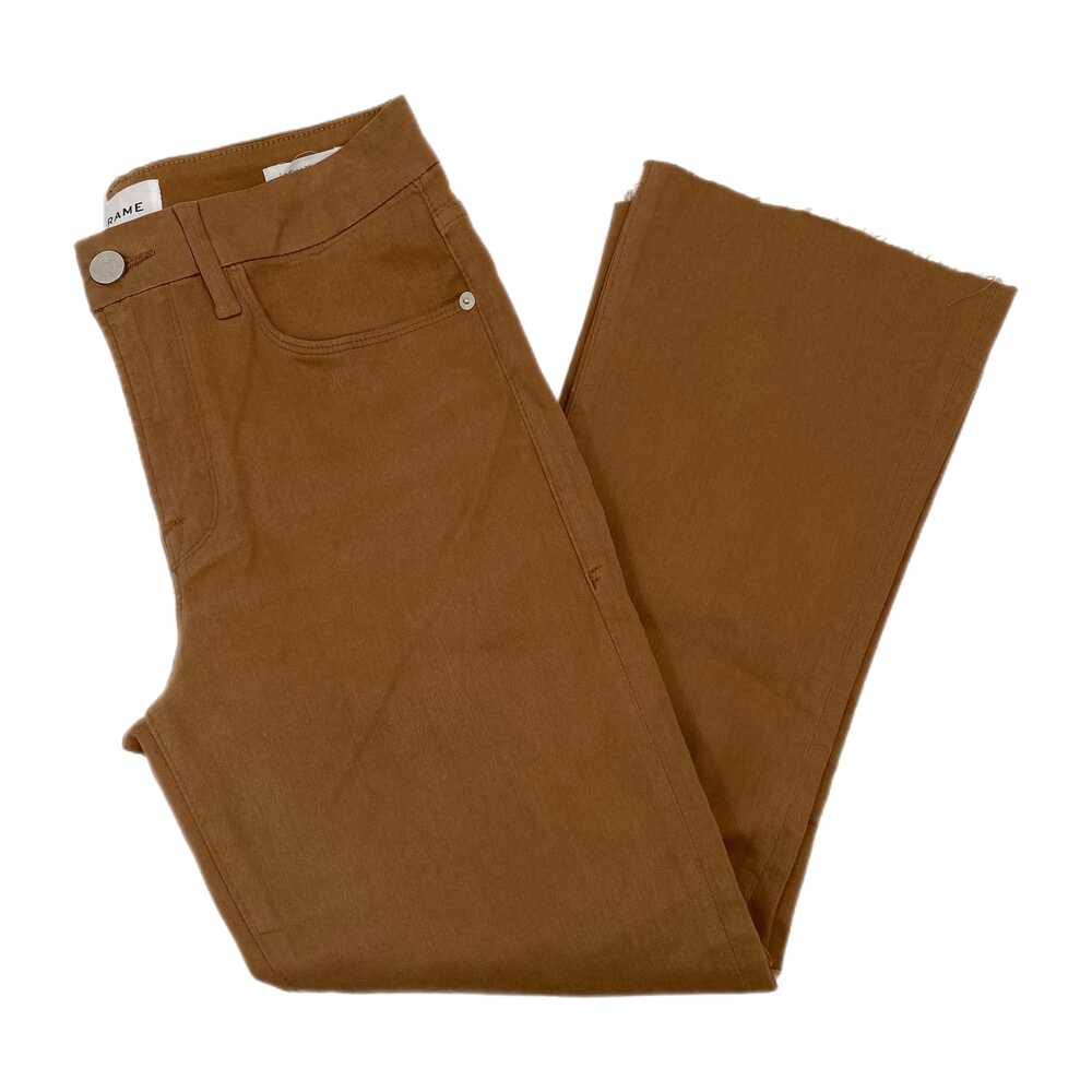 Frame Denim Brown Le Crop Mini Bootcut Pants | Womens 27